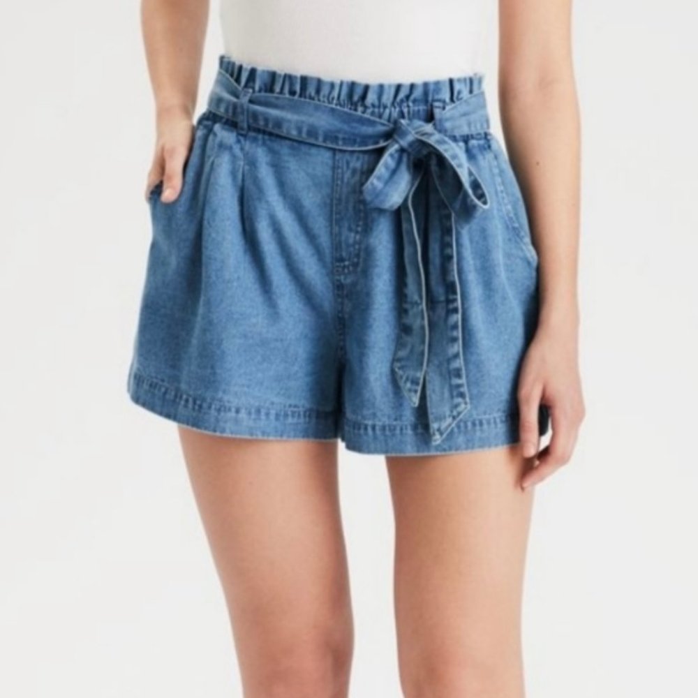 AMERICAN EAGLE Paperbag Shorts